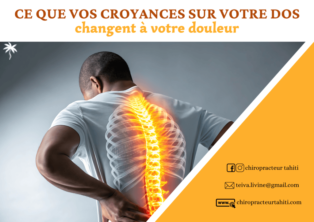 Ce que vos croyances sur votre dos changent à votre douleur